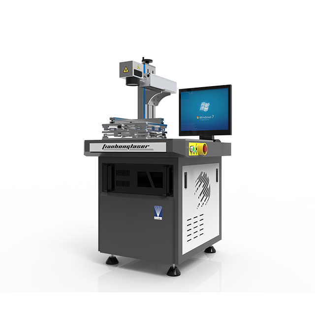 Benutzerfreundliche Laserbeschriftungsmaschine für Metallfasern