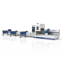 Hochwertige Faserrohr-Laserschneidemaschine