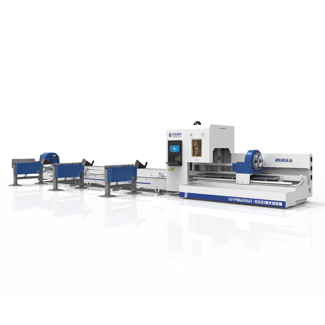 Hochwertige Faserrohr-Laserschneidemaschine