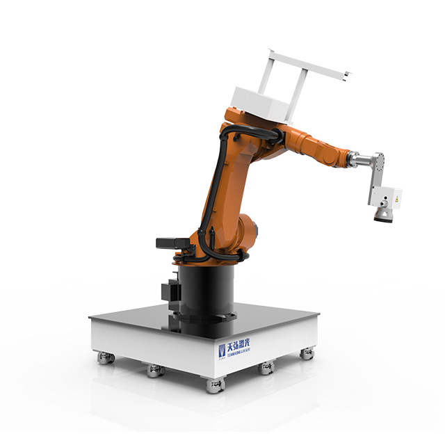 Automatische 6-Achsen-Roboterarm-Faserlaserschweißmaschine