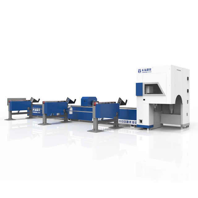 Hocheffiziente Laserschneidmaschine für Metallrohre