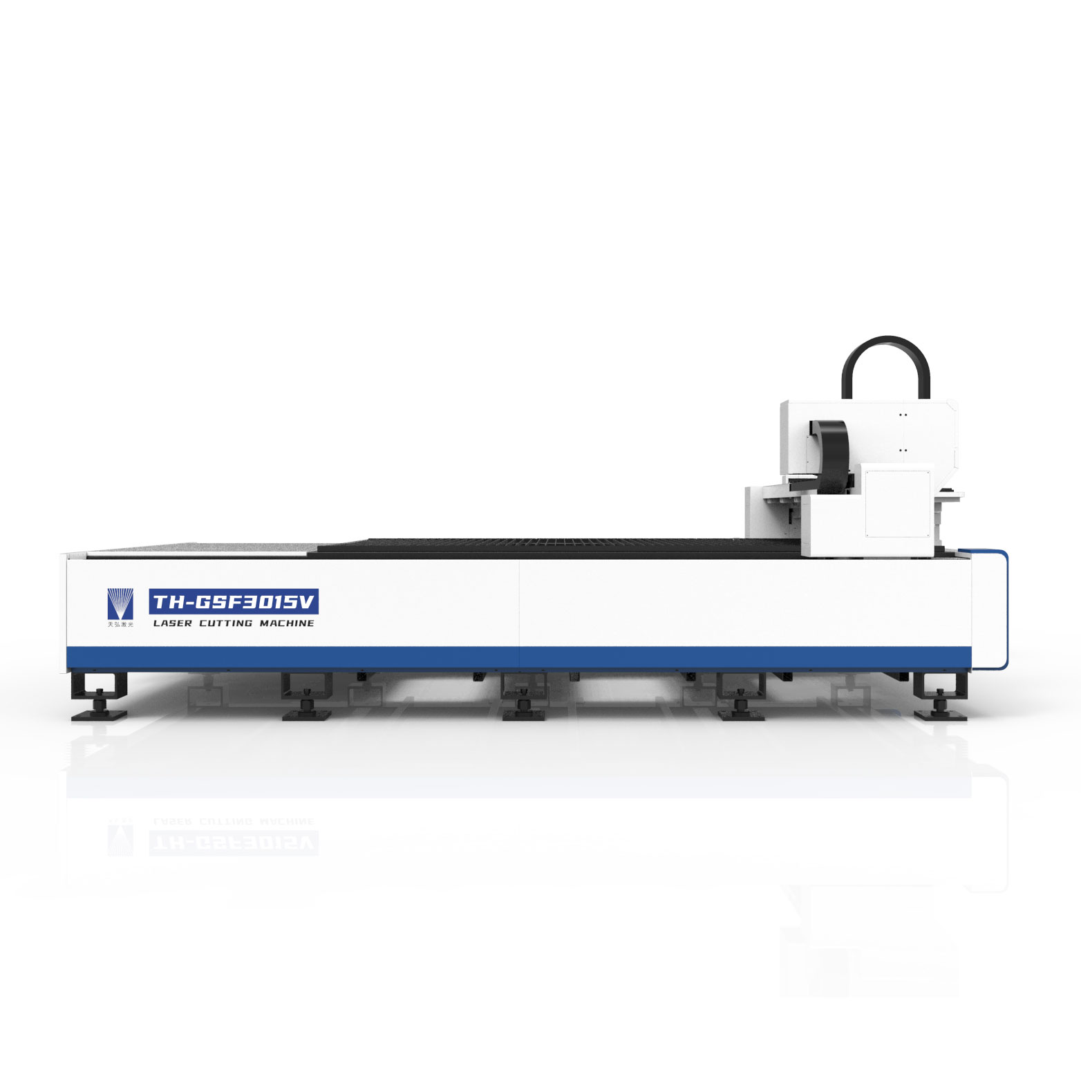 Eintischige 3000-W-Blech-Laserschneidemaschine